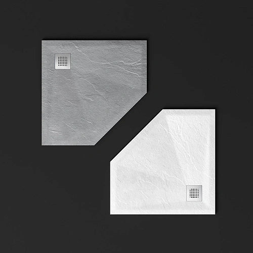 Душевой поддон Vincea VST-4SP1010W, 1000x1000x25 из искусственного камня, белый матовый Душевой поддон Vincea VST-4SP1010W, 1000x1000x25 из искусственного камня, белый матовый