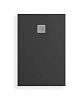 Душевой поддон Taliente 120x80x3см, прямоугольный черный, без сифона PTA-ST-120Bstone