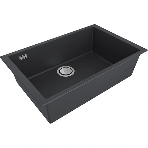 Кухонная мойка Paulmark NEO CLASSIC 69 PM966944-AN, ANTRACITE, 690х443 мм Кухонная мойка Paulmark NEO CLASSIC 69 PM966944-AN, ANTRACITE, 690х443 мм