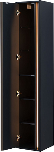 Шкаф-пенал Allen Brau Activity 35 1.34009.AM L антрацит матовый/олива брашированная Шкаф-пенал Allen Brau Activity 35 1.34009.AM L антрацит матовый/олива брашированная