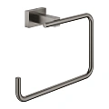 Полотенцедержатель GROHE Essentials Cube, темный графит матовый (40510AL1) Полотенцедержатель GROHE Essentials Cube, темный графит матовый (40510AL1)