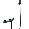 Смеситель для душа Wonzon & Woghand с термостатом, черный матовый (WW-B2057-A-MB) Смеситель для душа Wonzon & Woghand с термостатом, черный матовый (WW-B2057-A-MB)