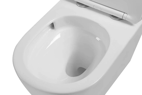 Унитаз подвесной Vincea Globo VT1-14T Tornado, цвет белый, ультратонкое soft-close сиденье Унитаз подвесной Vincea Globo VT1-14T Tornado, цвет белый, ультратонкое soft-close сиденье