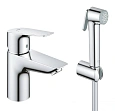 Смеситель для раковины Grohe Start Edge с гигиеническим душем, хром (23773001) Смеситель для раковины Grohe Start Edge с гигиеническим душем, хром (23773001)
