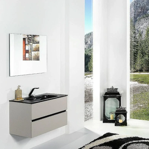 Тумба под раковину Armadi Art VALLESSI 100 Кашемир матовая Soft touch 837-100-C matt Тумба под раковину Armadi Art VALLESSI 100 Кашемир матовая Soft touch 837-100-C matt