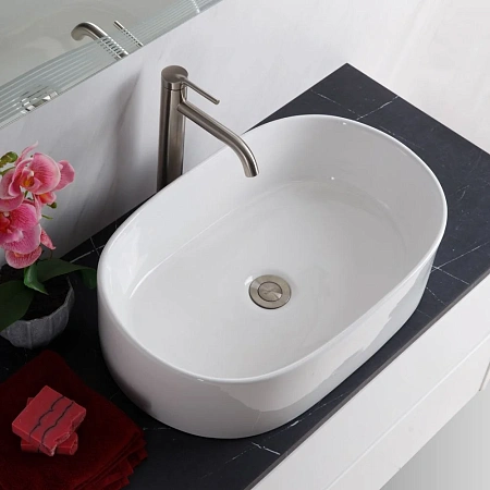 Раковина BelBagno BB1048 550x350 белый Раковина BelBagno BB1048 550x350 белый