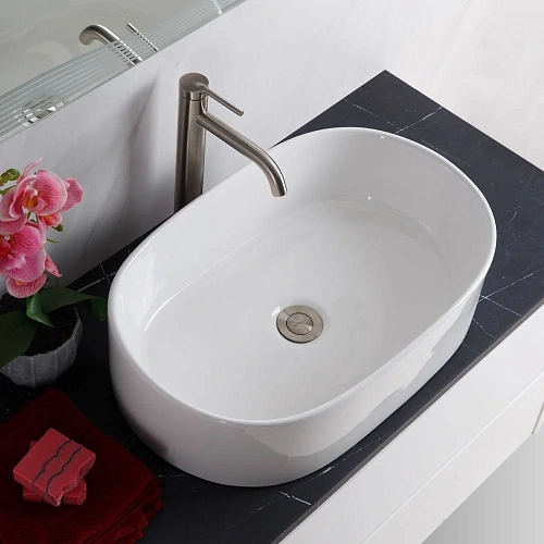 Раковина BelBagno BB1048 550x350 белый Раковина BelBagno BB1048 550x350 белый