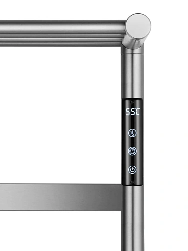 Полотенцесушитель электрический Wonzon & Woghand с полкой, брашированный никель (WW-A402-BR) Полотенцесушитель электрический Wonzon & Woghand с полкой, брашированный никель (WW-A402-BR)