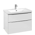 Тумба под раковину Villeroy & Boch Subway 3.0 с подсветкой Brilliant White / Brilliant White C574L0V C574L0VE Тумба под раковину Villeroy & Boch Subway 3.0 с подсветкой Brilliant White / Brilliant White C574L0V C574L0VE
