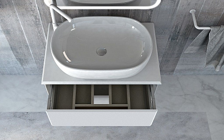 Раковина CEZARES BELLAGIO 50179 Bianco белый 600x420 керамика Раковина CEZARES BELLAGIO 50179 Bianco белый 600x420 керамика