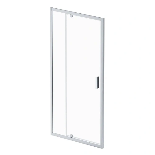 Душевая дверь AM.PM Gem W90G-100-1P-MT 100x195, серебро, стекло прозрачное Душевая дверь AM.PM Gem W90G-100-1P-MT 100x195, серебро, стекло прозрачное