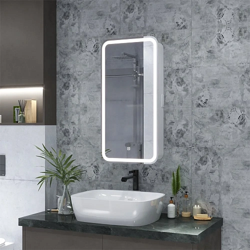 Зеркальный шкаф Taliente подвесной CBled с LED-подсветкой, 40x15x80см TA-CBled-EL4080R Зеркальный шкаф Taliente подвесной CBled с LED-подсветкой, 40x15x80см TA-CBled-EL4080R