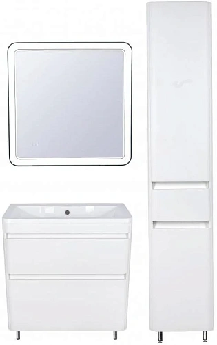 Шкаф-пенал Style Line Атлантика 35 с корзиной, Люкс антискрейч, PLUS ЛС-00000694 Шкаф-пенал Style Line Атлантика 35 с корзиной, Люкс антискрейч, PLUS ЛС-00000694