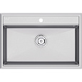 Кухонная мойка Paulmark STEPIA 80 PM117551-GRM , серый металлик, 750х510 Кухонная мойка Paulmark STEPIA 80 PM117551-GRM , серый металлик, 750х510