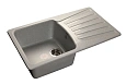 Кухонная мойка GranFest Standart S-850 L сер серый Кухонная мойка GranFest Standart S-850 L сер серый