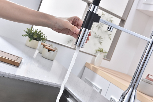 Смеситель для кухни Paulmark Magneto One хром Ma213188-CR Смеситель для кухни Paulmark Magneto One хром Ma213188-CR