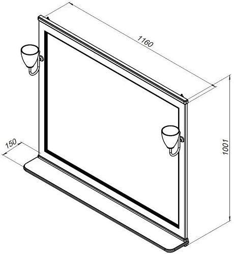 Комплект мебели Aquanet Валенса New (Классик) 120 белый 00249604 Комплект мебели Aquanet Валенса New (Классик) 120 белый 00249604