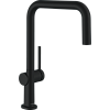 Картинка анонса товара «смеситель для кухни hansgrohe talis m54 u 220, eco, 1jet 72844670, матовый черный»