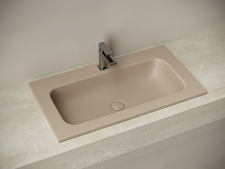 Раковина Ceramica Nova Grace CN7012MC накладная, 810x457x137 мм, капучино матовый Раковина Ceramica Nova Grace CN7012MC накладная, 810x457x137 мм, капучино матовый