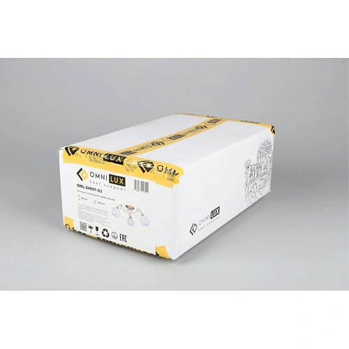 Люстра потолочная Omnilux Grosotto OML-24907-03 Люстра потолочная Omnilux Grosotto OML-24907-03