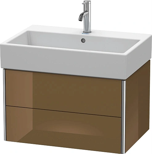 Тумба под раковину Duravit XSquare XS419406161 подвесная 68 см Коричнево-оливковый глянцевый Тумба под раковину Duravit XSquare XS419406161 подвесная 68 см Коричнево-оливковый глянцевый
