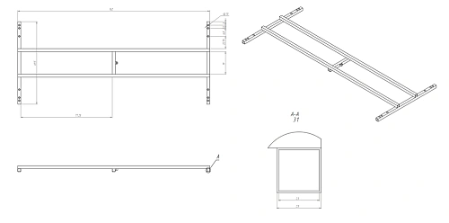 Акриловая ванна DIWO Смоленск 170x70 с каркасом 591858 Акриловая ванна DIWO Смоленск 170x70 с каркасом 591858