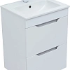 Тумба под раковину Aquanet Практика 50 белый матовый 2 ящика 00330455 напольная/подвесная Тумба под раковину Aquanet Практика 50 белый матовый 2 ящика 00330455 напольная/подвесная