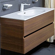 Детальная картинка товара «тумба под раковину armadi art vallessi 837-140-d 140x46cm dark oak»