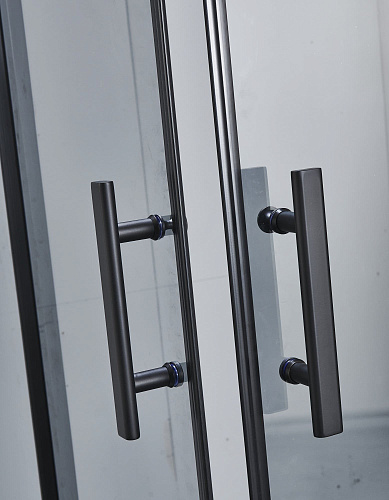 Душевой уголок Timo Imwei YL-9002B 90x90 с поддоном, стекло матовое, профиль черный Душевой уголок Timo Imwei YL-9002B 90x90 с поддоном, стекло матовое, профиль черный