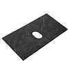 Столешница BelBagno KEP-80-MNO-W0 Marmo Nero Opaco 800x460 керамогранит Столешница BelBagno KEP-80-MNO-W0 Marmo Nero Opaco 800x460 керамогранит