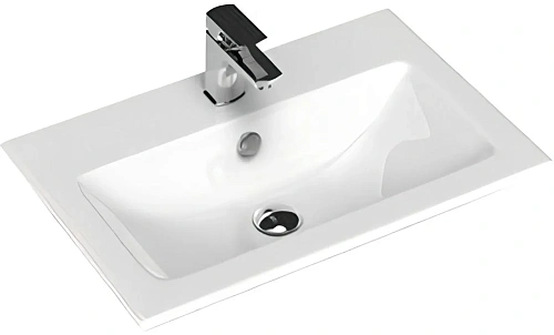 Тумба под раковину Aquanet Практика 60 00347963 белый глянец Тумба под раковину Aquanet Практика 60 00347963 белый глянец