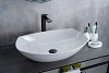 Картинка анонса товара «раковина gid n9137 51177 накладная белая 56x40x16»