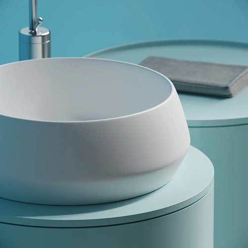 Раковина Ceramica Nova Maya CN12004MW накладная круглая 400x400x140 белый матовый Раковина Ceramica Nova Maya CN12004MW накладная круглая 400x400x140 белый матовый