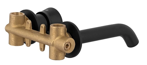 Смеситель для раковины Remer Element ET15PNO, черный матовый Смеситель для раковины Remer Element ET15PNO, черный матовый