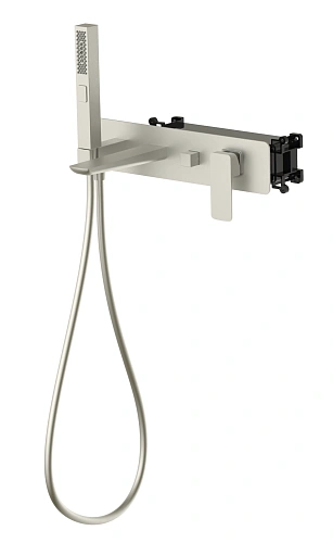 Смеситель для ванны Allen Brau Infinity 5.21007-BN (с внутренней частью) никель браш Смеситель для ванны Allen Brau Infinity 5.21007-BN (с внутренней частью) никель браш