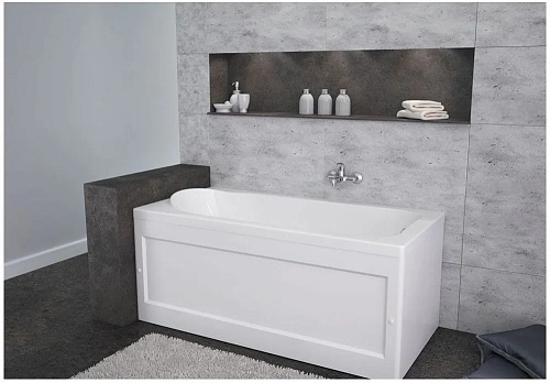 Акриловая ванна Aquanet West 140x70 (+ шторка Aquanet Alfa 4 NF6222-pivot) 00204052 + 00196049 Акриловая ванна Aquanet West 140x70 (+ шторка Aquanet Alfa 4 NF6222-pivot) 00204052 + 00196049