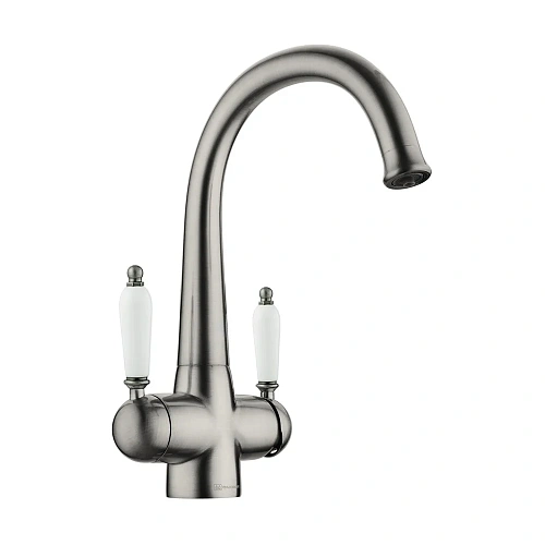 Смеситель для кухни Omoikiri Okinawa-2-SI 4994255 Смеситель для кухни Omoikiri Okinawa-2-SI 4994255