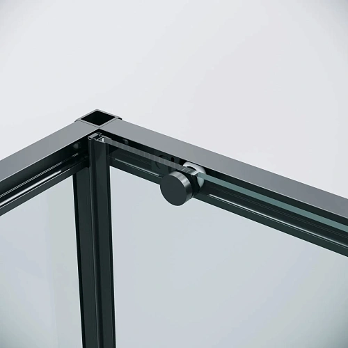 Боковая стенка GROSSMAN Galaxy 200.K33.01.90.21.00 (90x195) черный матовый, стекло прозрачное Боковая стенка GROSSMAN Galaxy 200.K33.01.90.21.00 (90x195) черный матовый, стекло прозрачное