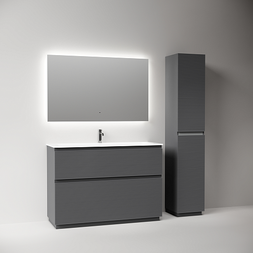 Тумба под раковину SANCOS Folk Floor FL120FGS 1190х445х850 Grey soft, напольная Тумба под раковину SANCOS Folk Floor FL120FGS 1190х445х850 Grey soft, напольная