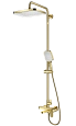 Душевая система Raglo R50.24.23, золото Душевая система Raglo R50.24.23, золото