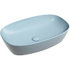 Картинка анонса товара «раковина ceramica nova element cn6049ml голубой матовый накладная»