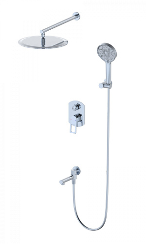 Душевая система Wonzon & Woghand встраиваемая, хром (WW-88939010-CR) Душевая система Wonzon & Woghand встраиваемая, хром (WW-88939010-CR)