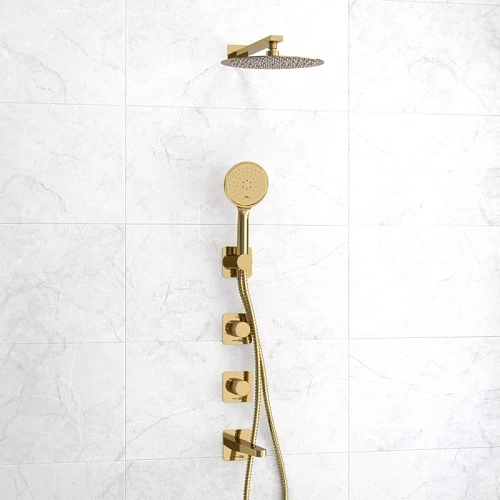 Душевая система WasserKRAFT A7651.304.305.183.208.280.197.207 встраиваемая золото Душевая система WasserKRAFT A7651.304.305.183.208.280.197.207 встраиваемая золото