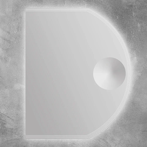 Зеркало CEZARES 45029, 60x80 с увеличительным Зеркало CEZARESм, со встроенной LED подсветкой, с системой Антизапотевание Зеркало CEZARES 45029, 60x80 с увеличительным Зеркало CEZARESм, со встроенной LED подсветкой, с системой Антизапотевание