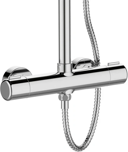 Душевая система Orange Thermo T02S4-912cr c термостатом, хром Душевая система Orange Thermo T02S4-912cr c термостатом, хром