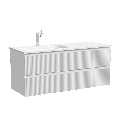 Тумба под раковину SANCOS Snob SNR120LW R левая 1195х445х500 Bianco подвесная Тумба под раковину SANCOS Snob SNR120LW R левая 1195х445х500 Bianco подвесная