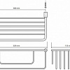 Полка Bemeta CYTRO 146208142 Полка Bemeta CYTRO 146208142