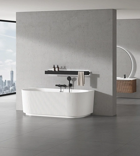 Акриловая ванна Vincea VBT-706-1700 1700x800x585, белая, щелевой перелив, слив белый Акриловая ванна Vincea VBT-706-1700 1700x800x585, белая, щелевой перелив, слив белый