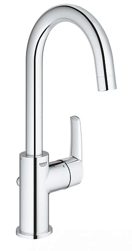 Смеситель для раковины GROHE QuickFix Start с донным клапаном, хром (23554001) Смеситель для раковины GROHE QuickFix Start с донным клапаном, хром (23554001)