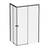 Картинка анонса товара «душевой уголок am.pm x-joy w94g-403-120280-bт1к 120x80 черный матовый, стекло прозрачное»